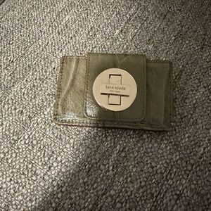 Kate Spade Olive Grayish-Green Card Holder